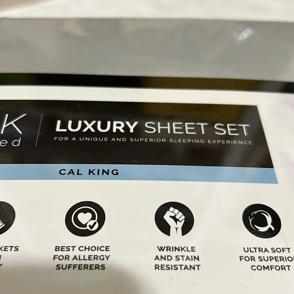 CGK Unlimited Luxury Sheet Set.
